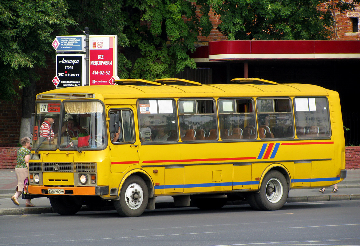 Нижегородская область, ПАЗ-4234 № А 505 РВ 152