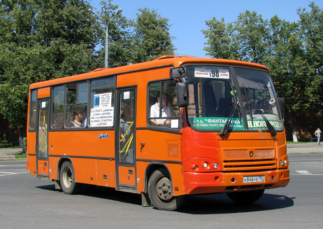 Нижегородская область, ПАЗ-320402-05 № К 846 УЕ 152