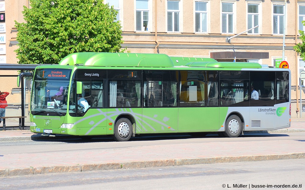 Швеция, Mercedes-Benz O530 Citaro facelift CNG № 1025