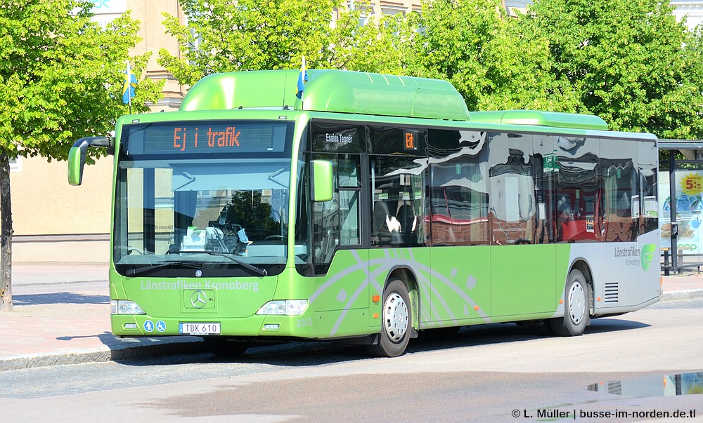 Швеция, Mercedes-Benz O530 Citaro facelift CNG № 1023