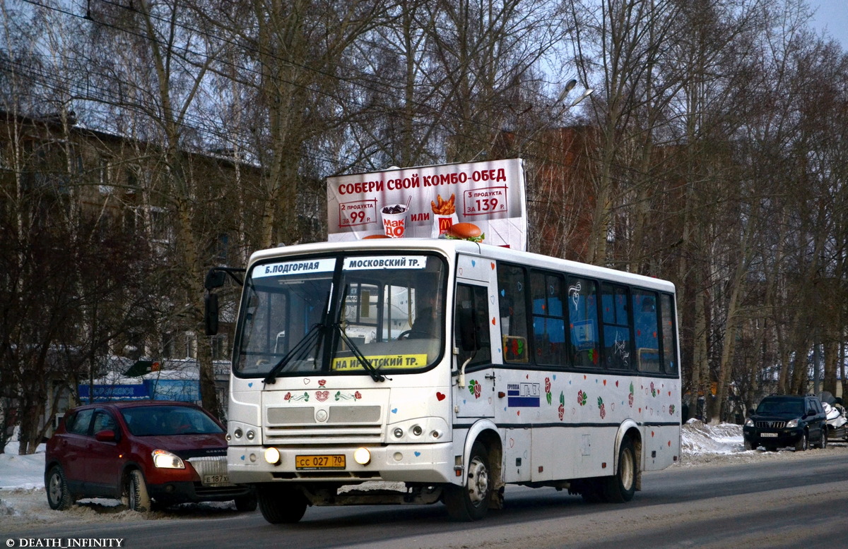 Томская область, ПАЗ-320412-03 № СС 027 70