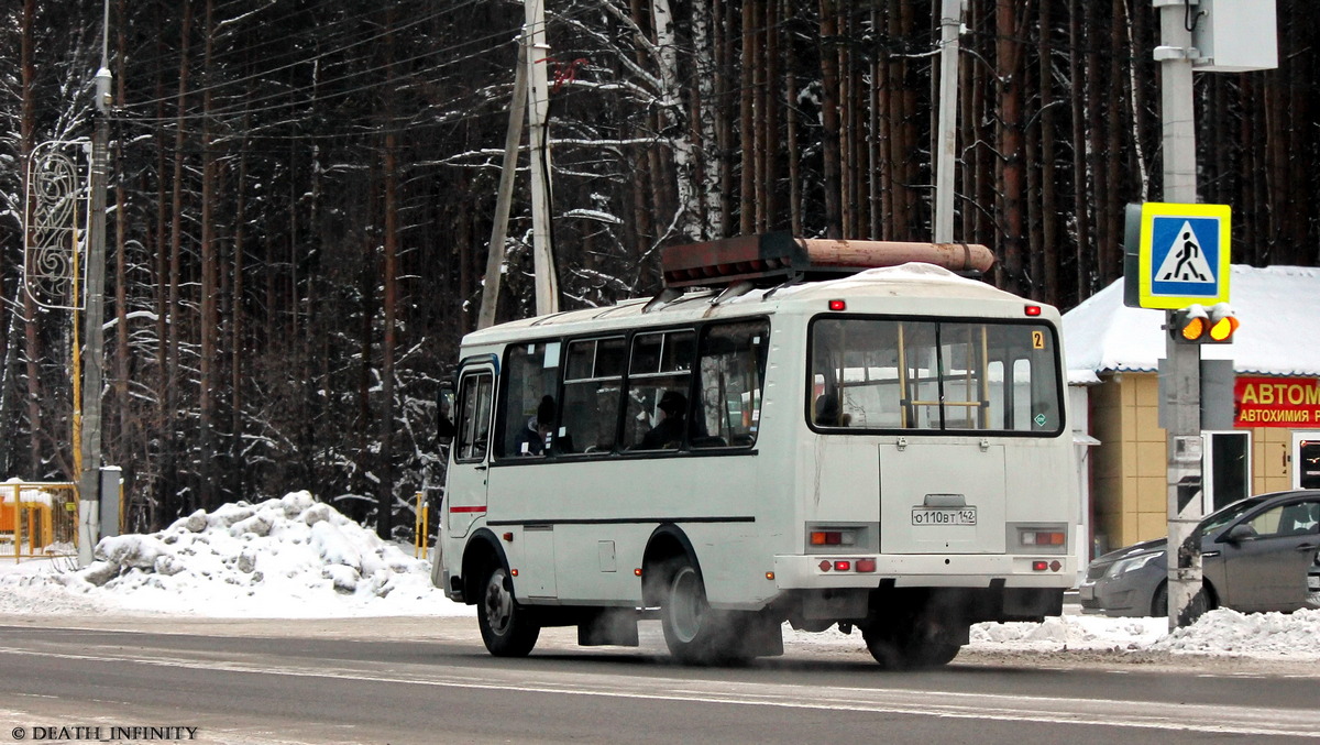 Томская область, ПАЗ-32054 № О 110 ВТ 142