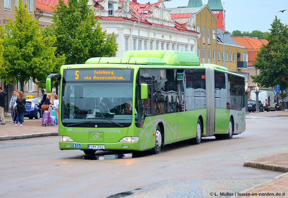 Швеция, Mercedes-Benz O530G Citaro facelift G CNG № 1051