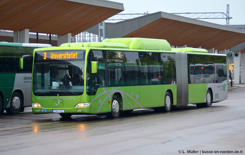 Швеция, Mercedes-Benz O530G Citaro facelift G CNG № 1046