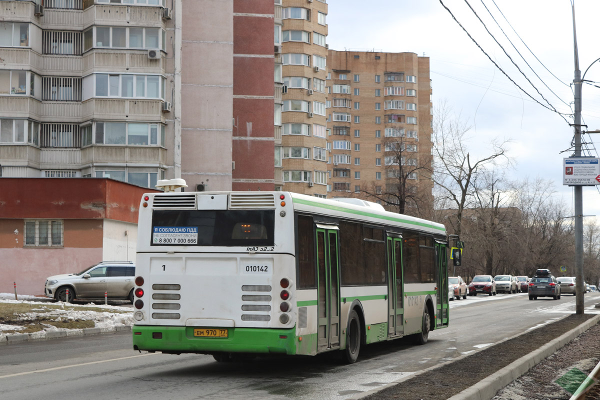 Москва, ЛиАЗ-5292.21 № 010142