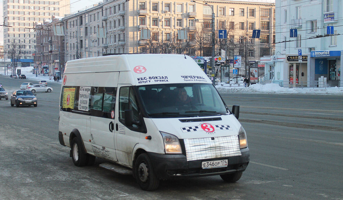 Челябинская область, Нижегородец-222702 (Ford Transit) № Е 346 ОР 174