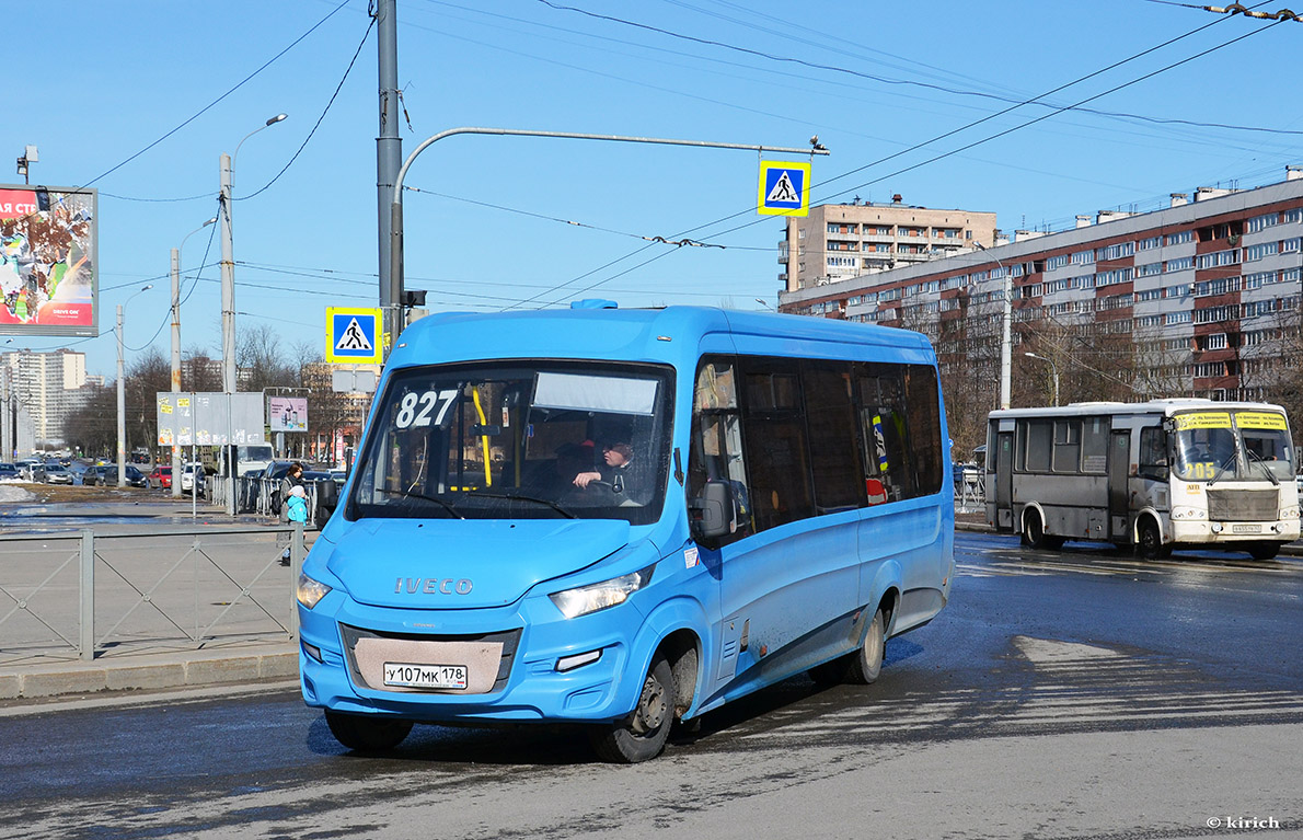 Санкт-Петербург, Нижегородец-VSN800 (IVECO) № У 107 МК 178 — Фото —  Автобусный транспорт