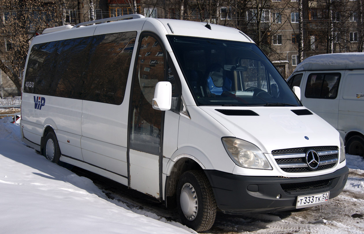 Nizhegorodskaya region, Mercedes-Benz Sprinter W906 515CDI Nr. Т 333 ТК 52