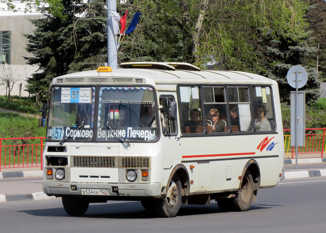 Нижегородская область, ПАЗ-32054 № В 534 ОА 152