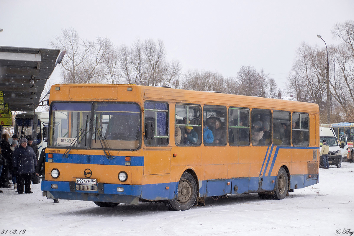 Нижегородская область, ЛиАЗ-5256.25-11 № М 994 УР 152