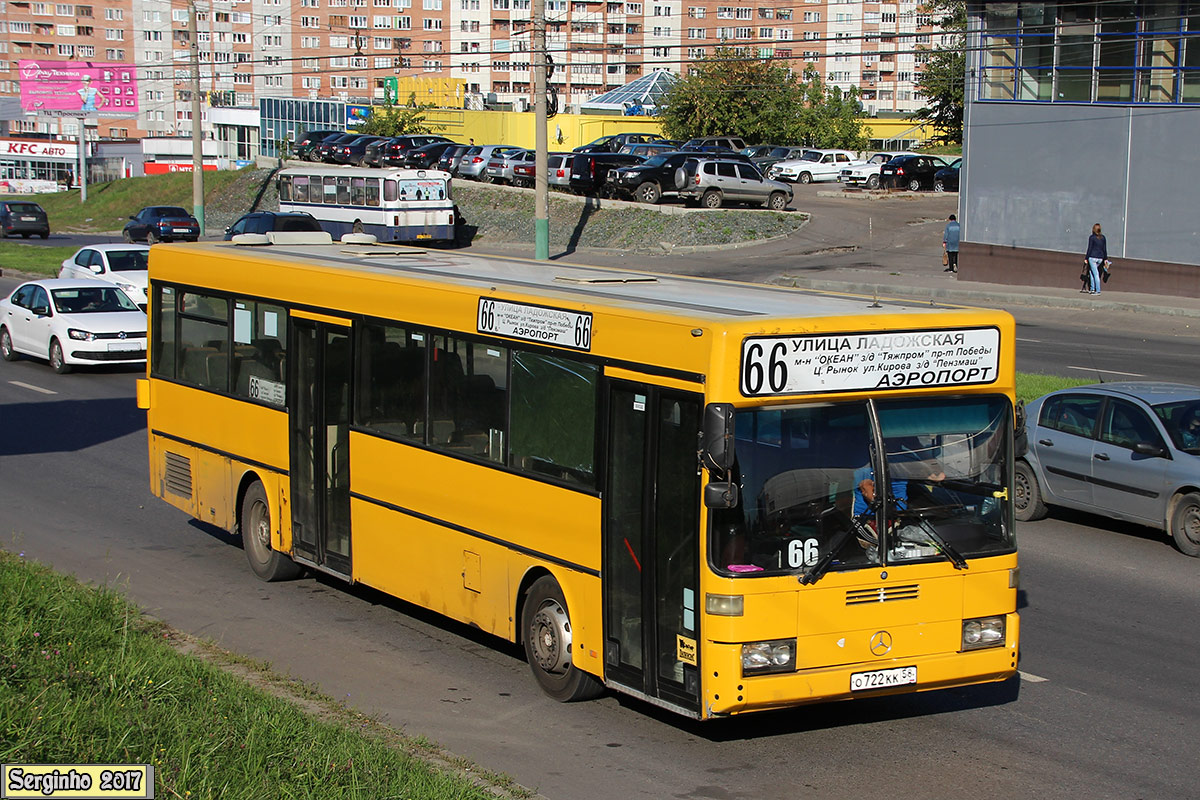 Пензенская область, Mercedes-Benz O405 № О 722 КК 58