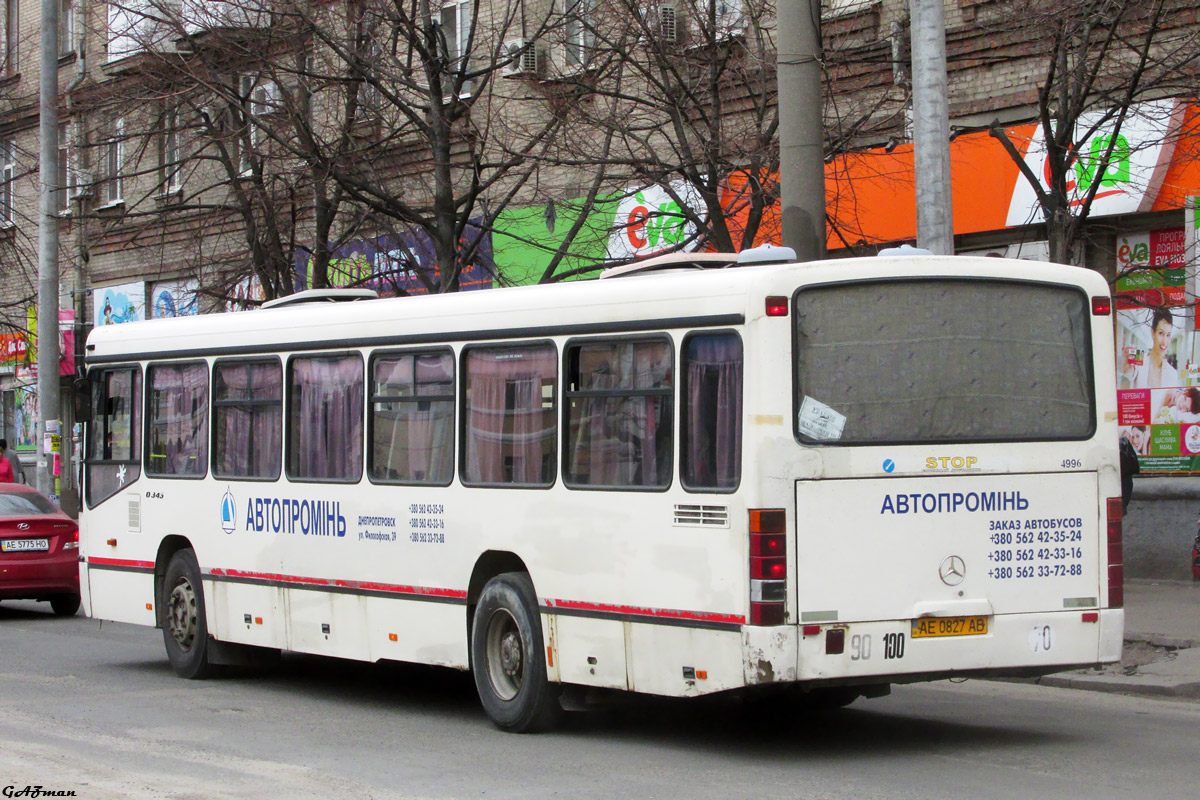 Dnepropetrovsk region, Mercedes-Benz O345 # AE 0827 AB