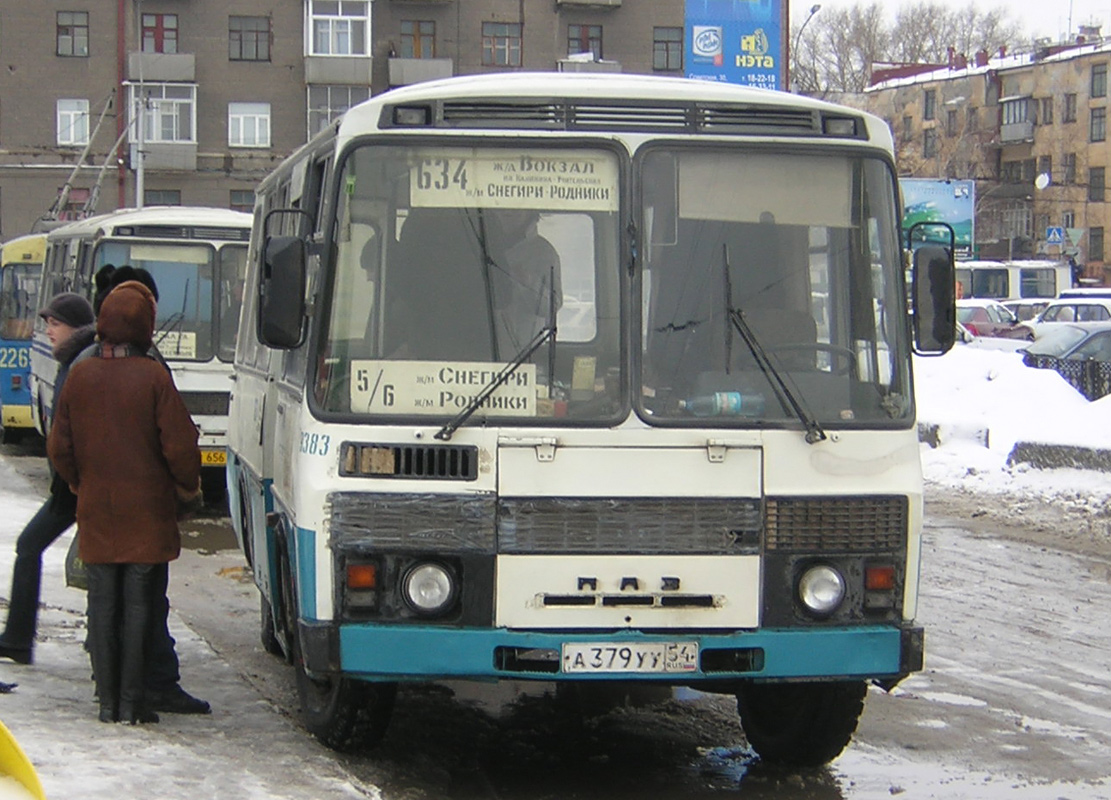 Новосибирская область, ПАЗ-3205-110 № 9383