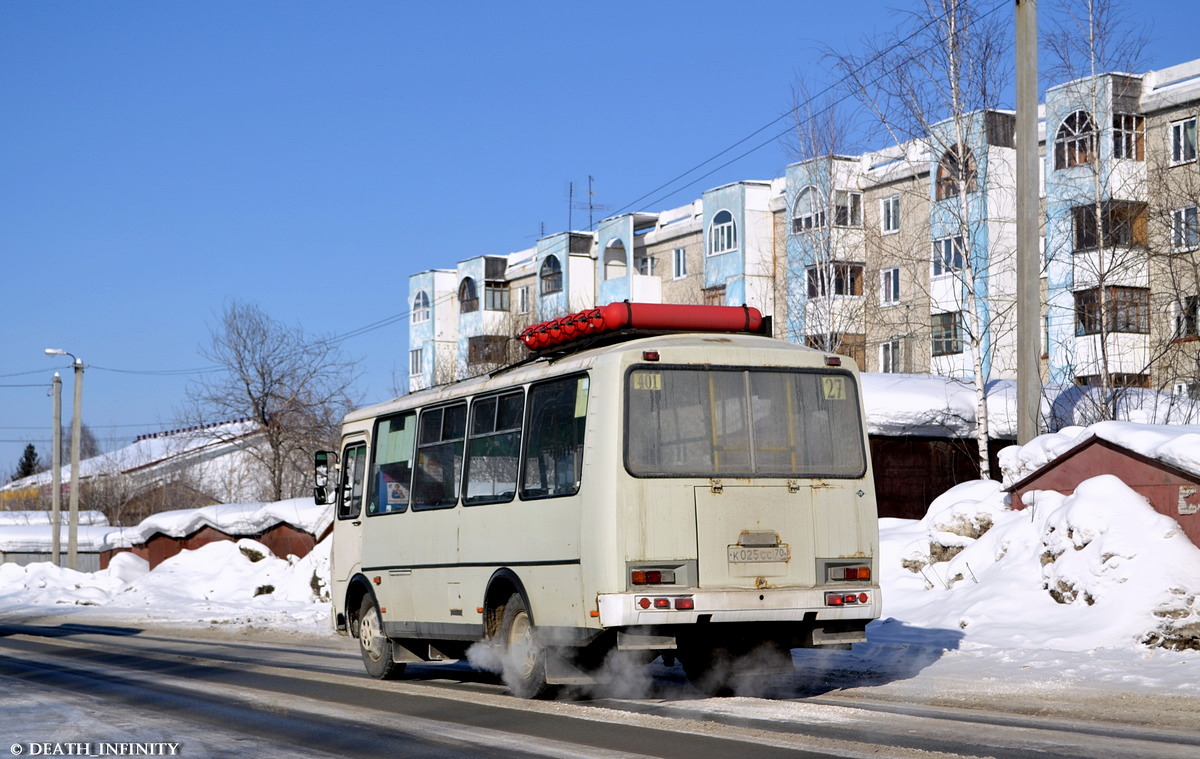 Томская область, ПАЗ-32054 № К 025 СС 70