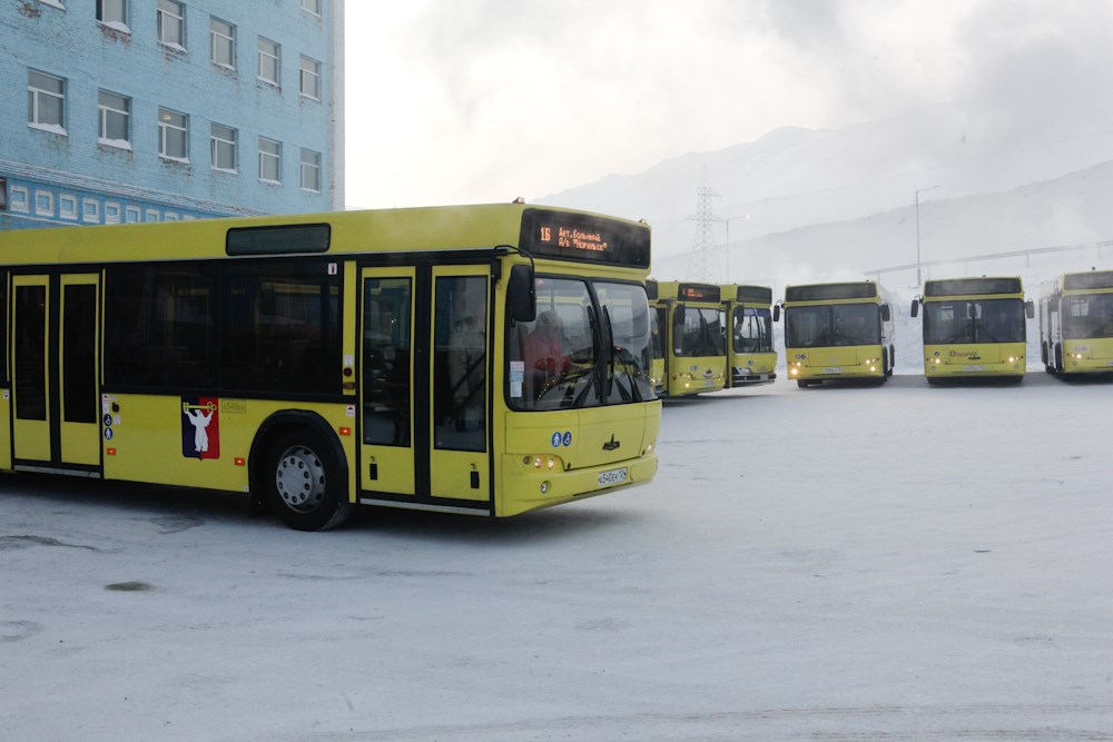 Krasnoyarsk region, MAZ-103.476 # 540; Krasnoyarsk region — New bus