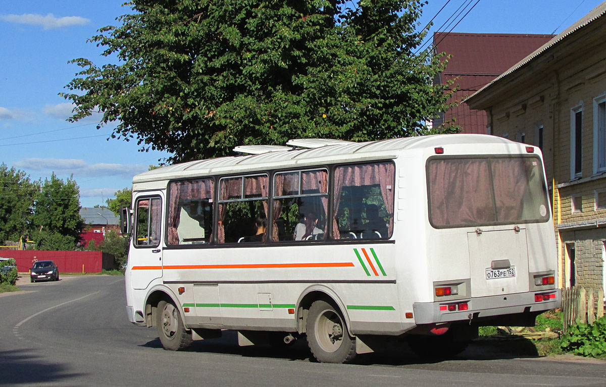 Нижегородская область, ПАЗ-32054 № О 763 РЕ 152