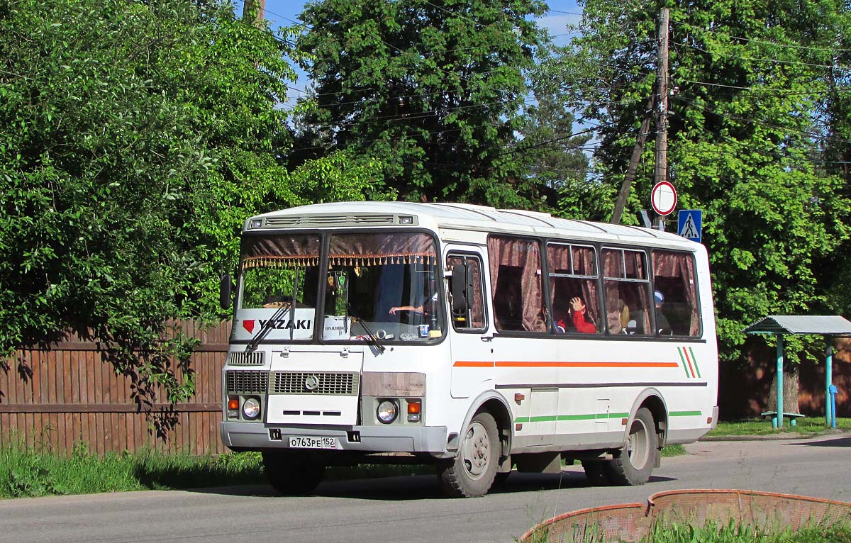 Нижегородская область, ПАЗ-32054 № О 763 РЕ 152