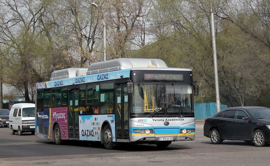 Алматы, Yutong ZK6118HGA № 529