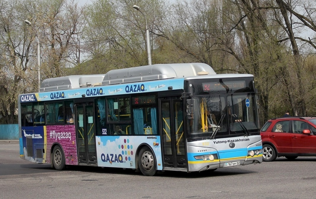 Алматы, Yutong ZK6118HGA № 532