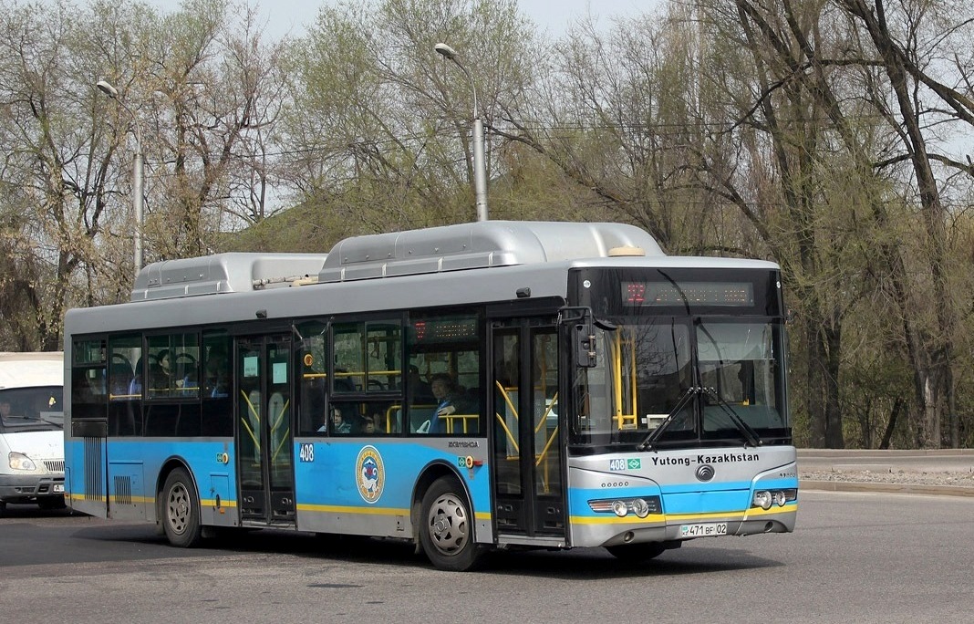 Алматы, Yutong ZK6118HGA № 408