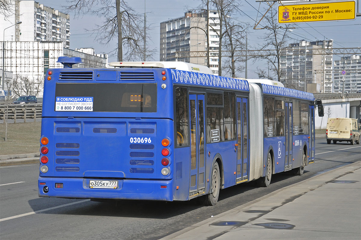 Москва, ЛиАЗ-6213.22 № 030696