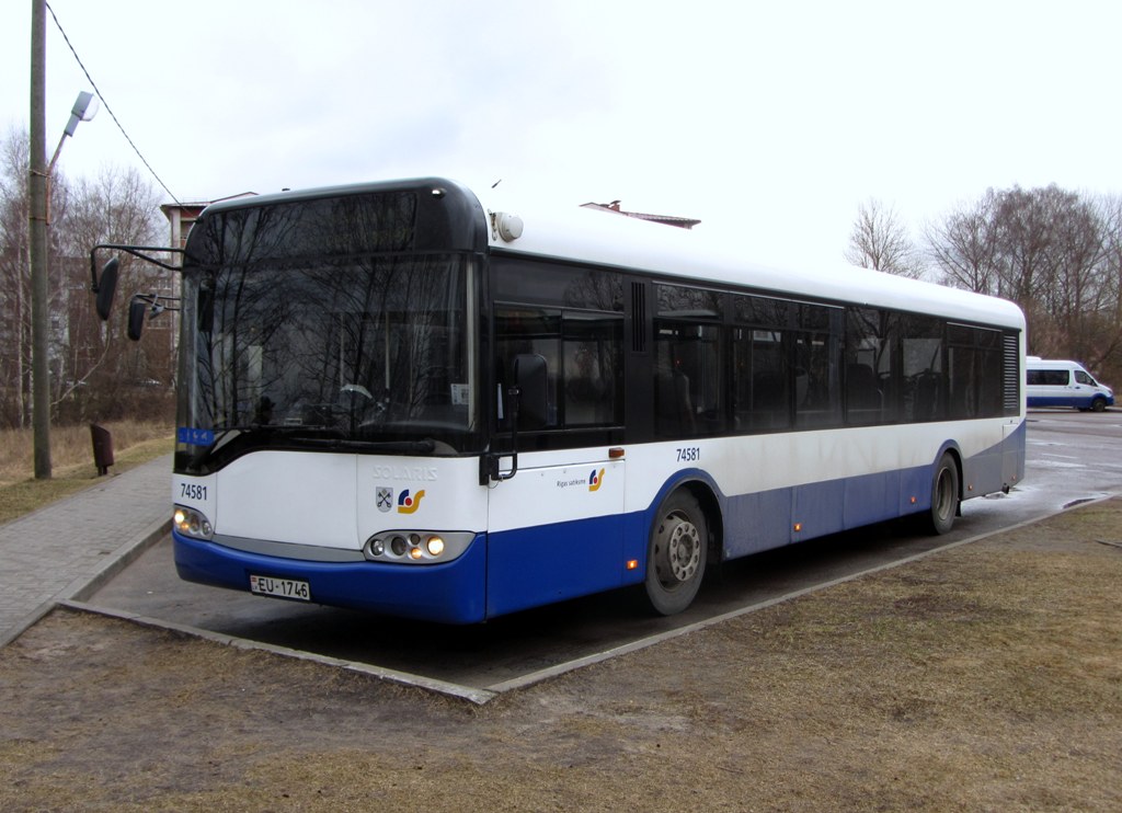 Латвия, Solaris Urbino II 12 № 74581