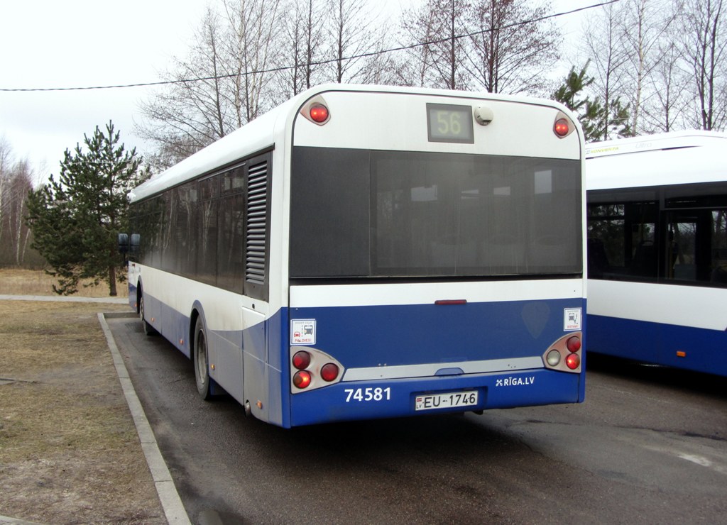 Латвия, Solaris Urbino II 12 № 74581