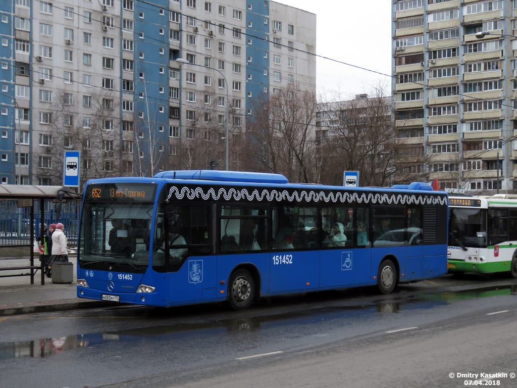 Москва, Mercedes-Benz Conecto II № 151452