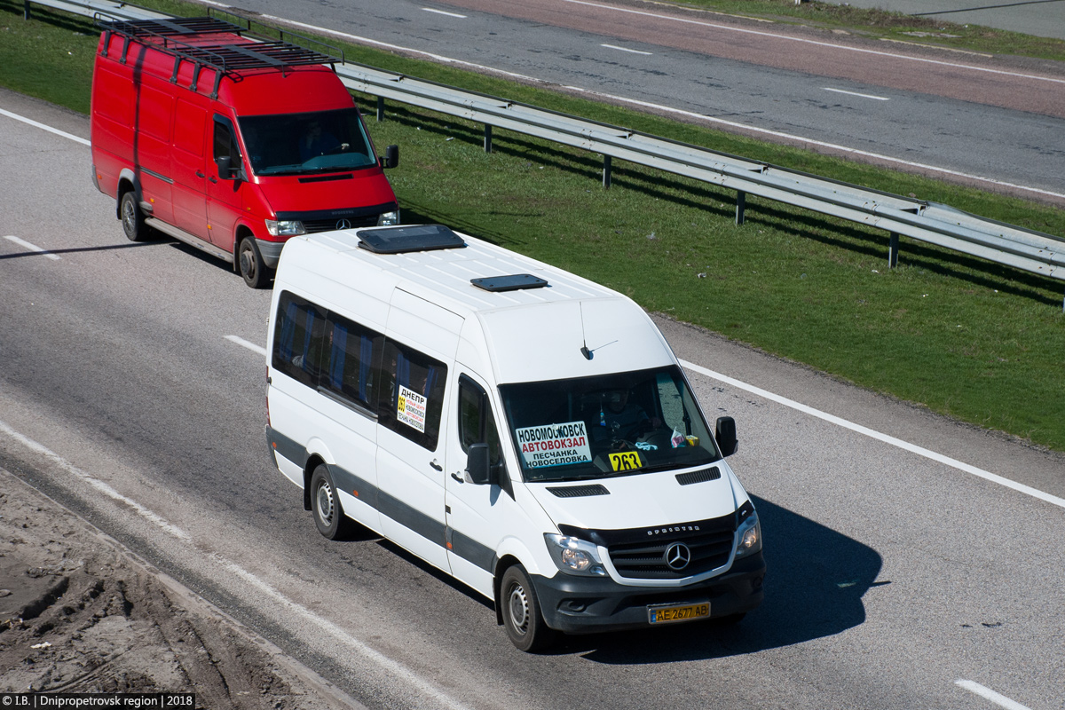 Днепропетровская область, Mercedes-Benz Sprinter W906 313CDI № AE 2677 AB