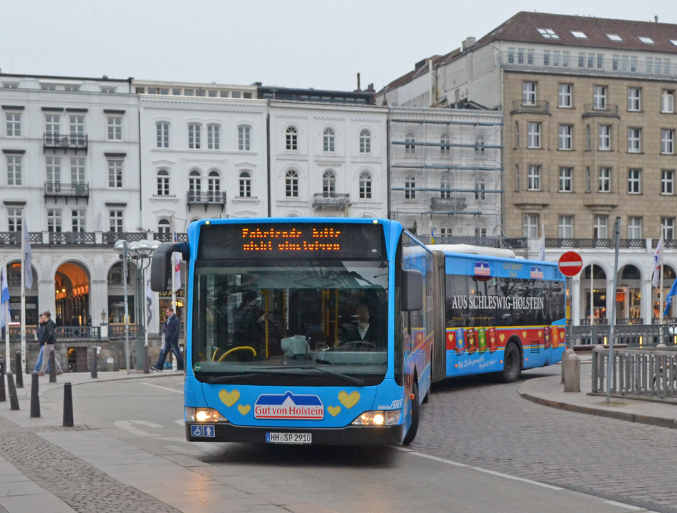 Hamburg, Mercedes-Benz O530G Citaro facelift G Nr 7910