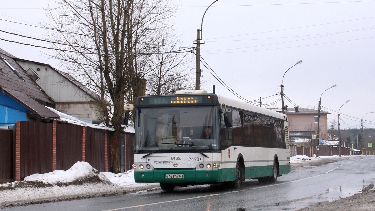 Санкт-Петербург, ЛиАЗ-5292.60 № 2490