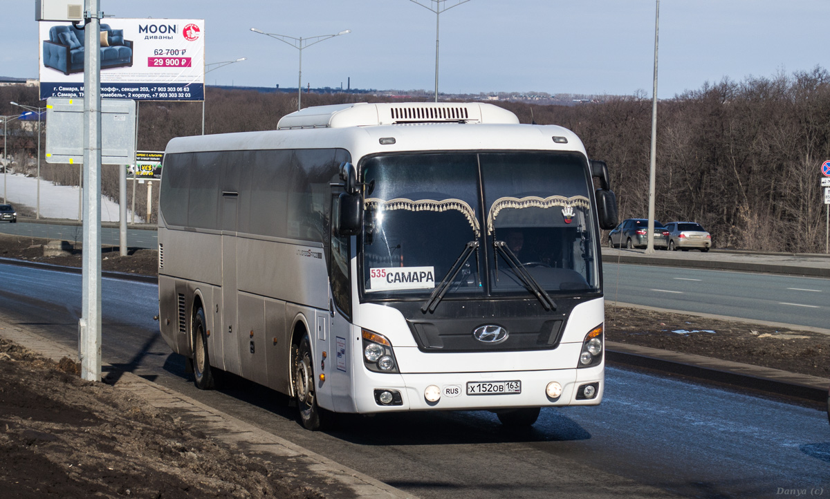 Самарская область, Hyundai Universe Space Luxury № Х 152 ОВ 163