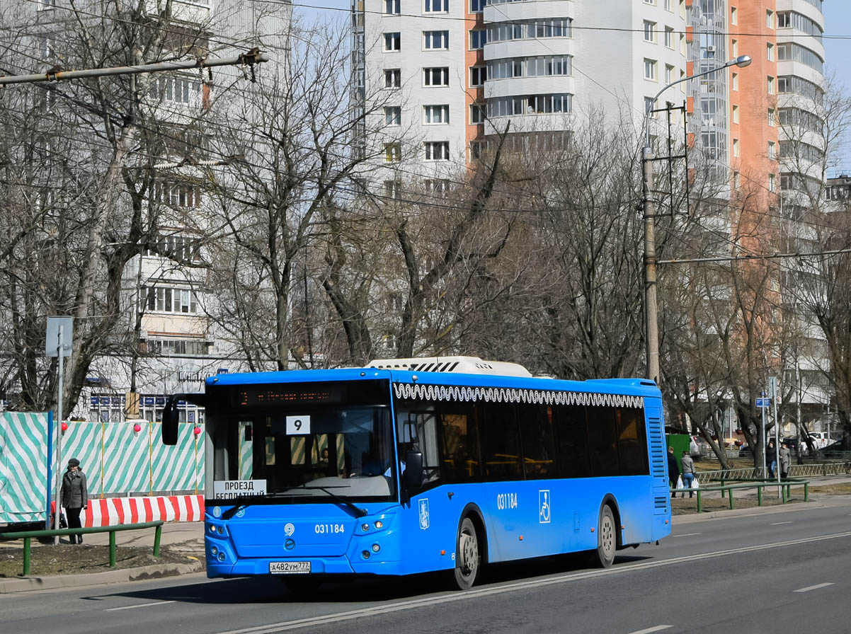 Москва, ЛиАЗ-5292.22 (2-2-2) № 031184