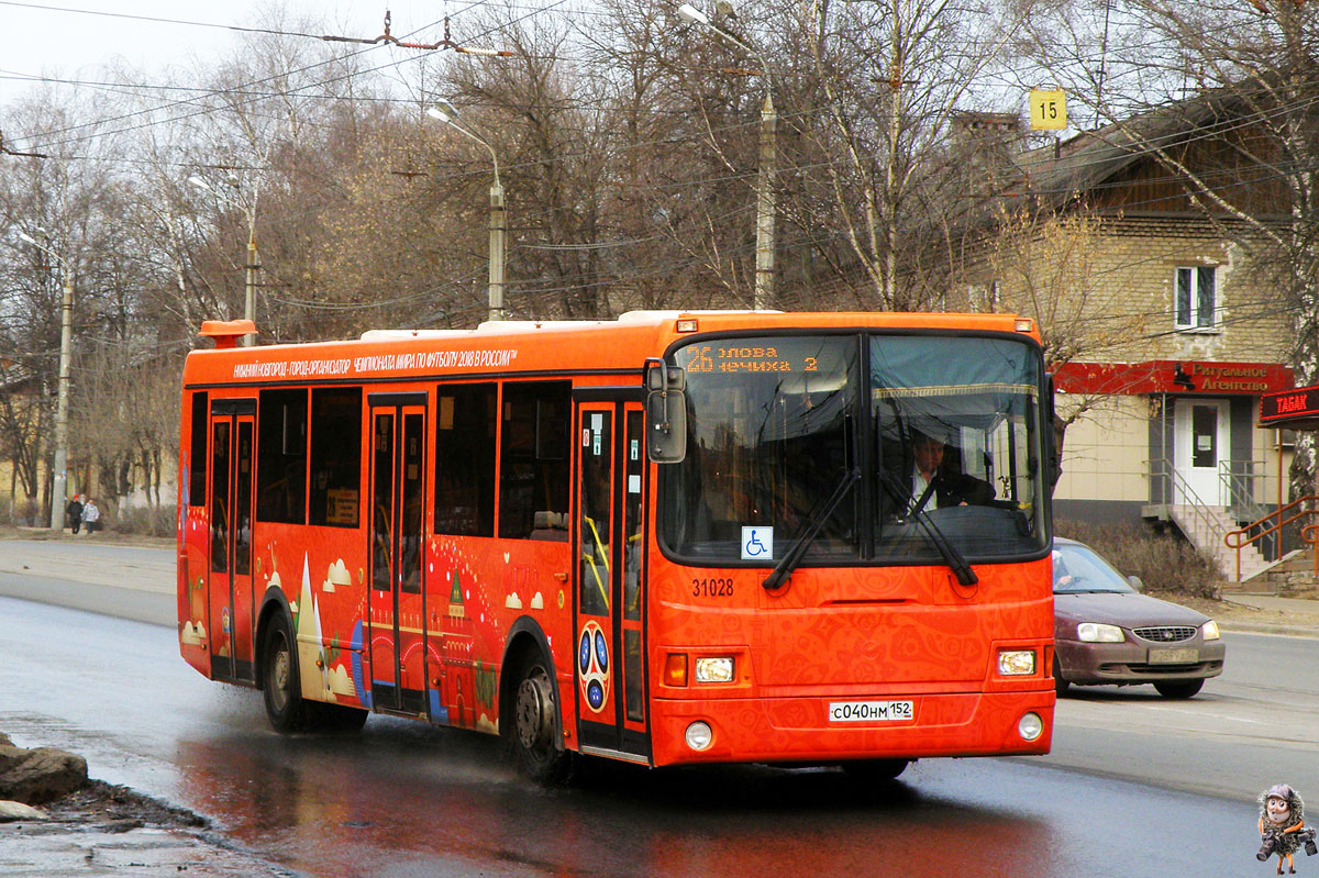 Нижегородская область, ЛиАЗ-5293.60 № 31028