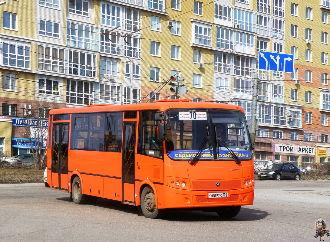 Nizhegorodskaya region, PAZ-320414-05 "Vektor" # О 889 УС 152