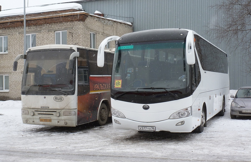 Свердловская область, Yutong ZK6129H № Х 577 ТО 96