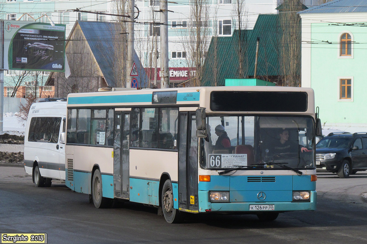 Пензенская область, Mercedes-Benz O405N № К 126 РР 33