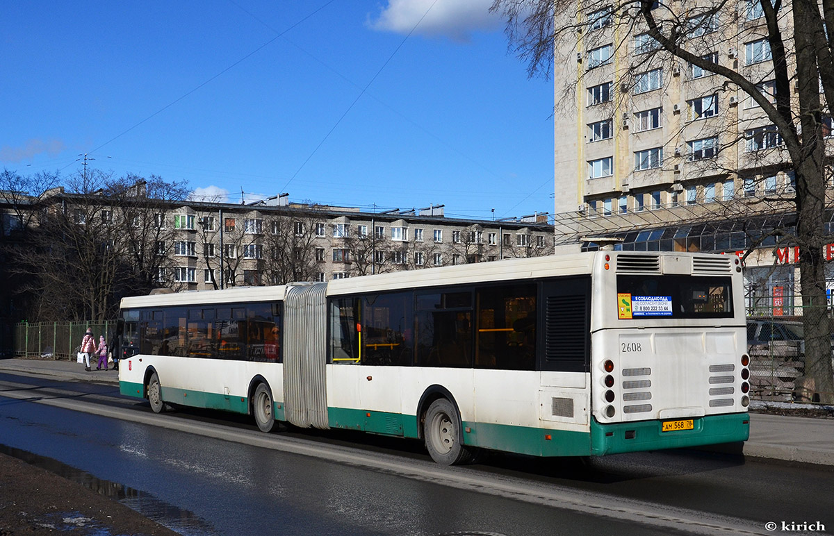 Санкт-Петербург, ЛиАЗ-6213.20 № 2608