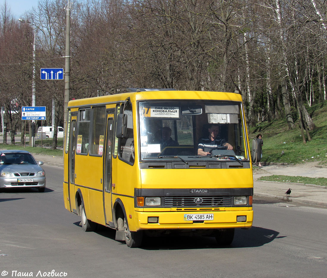 Ровненская область, БАЗ-А079.14 "Подснежник" № BK 4585 AH