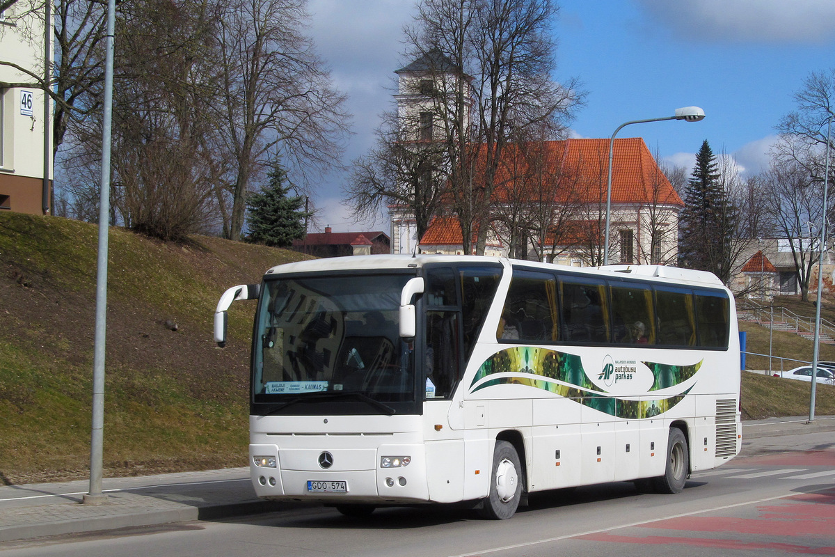 Литва, Mercedes-Benz O350-15RHD Tourismo № 143