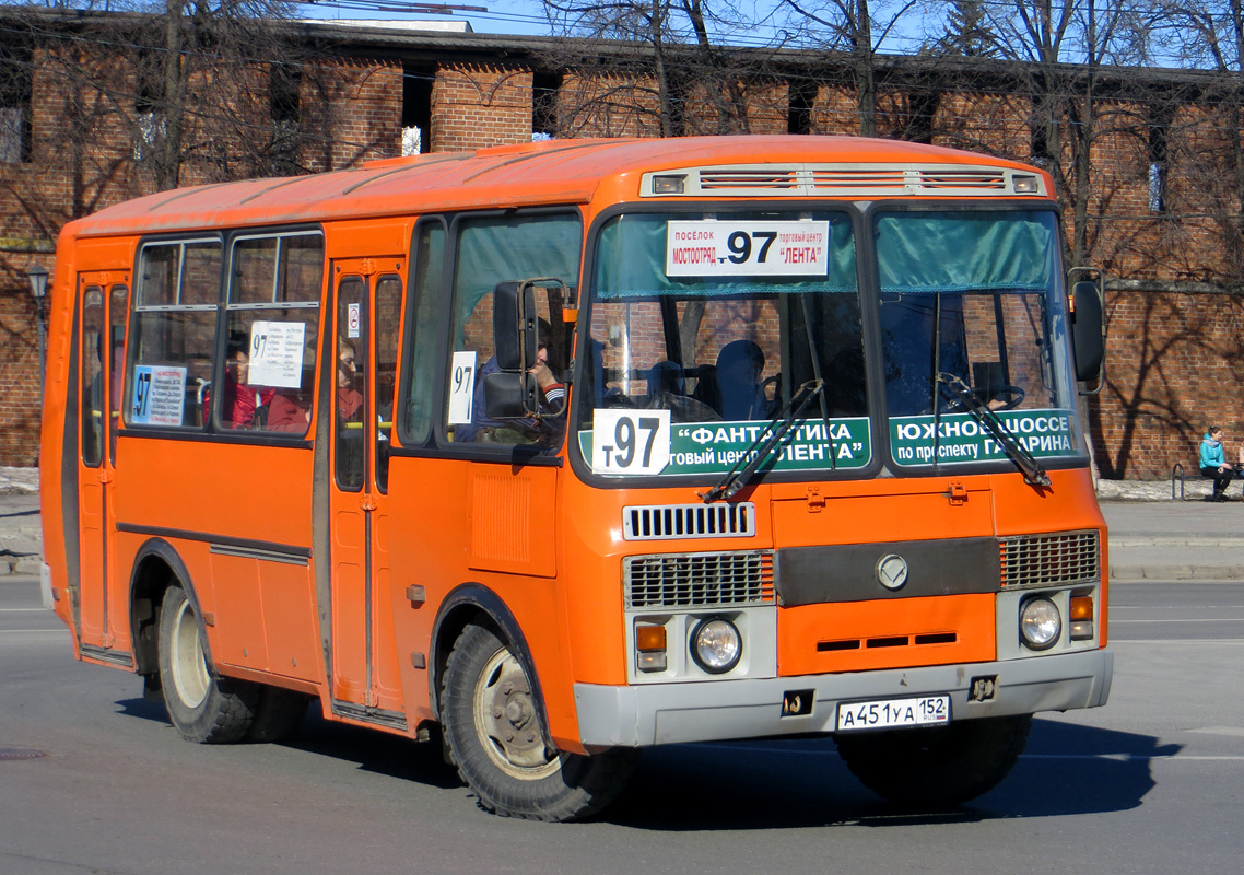 Нижегородская область, ПАЗ-32054 № А 451 УА 152