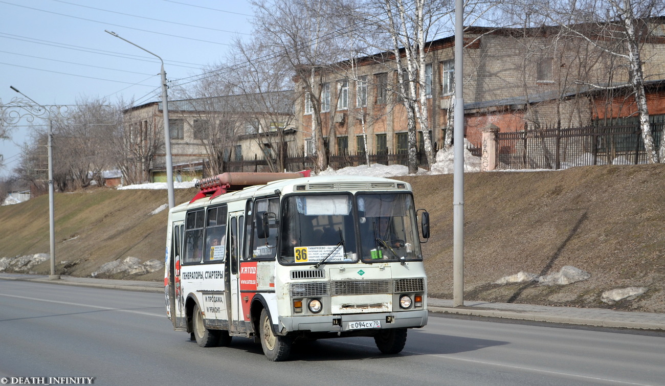 Томская область, ПАЗ-32054 № Е 094 СХ 70