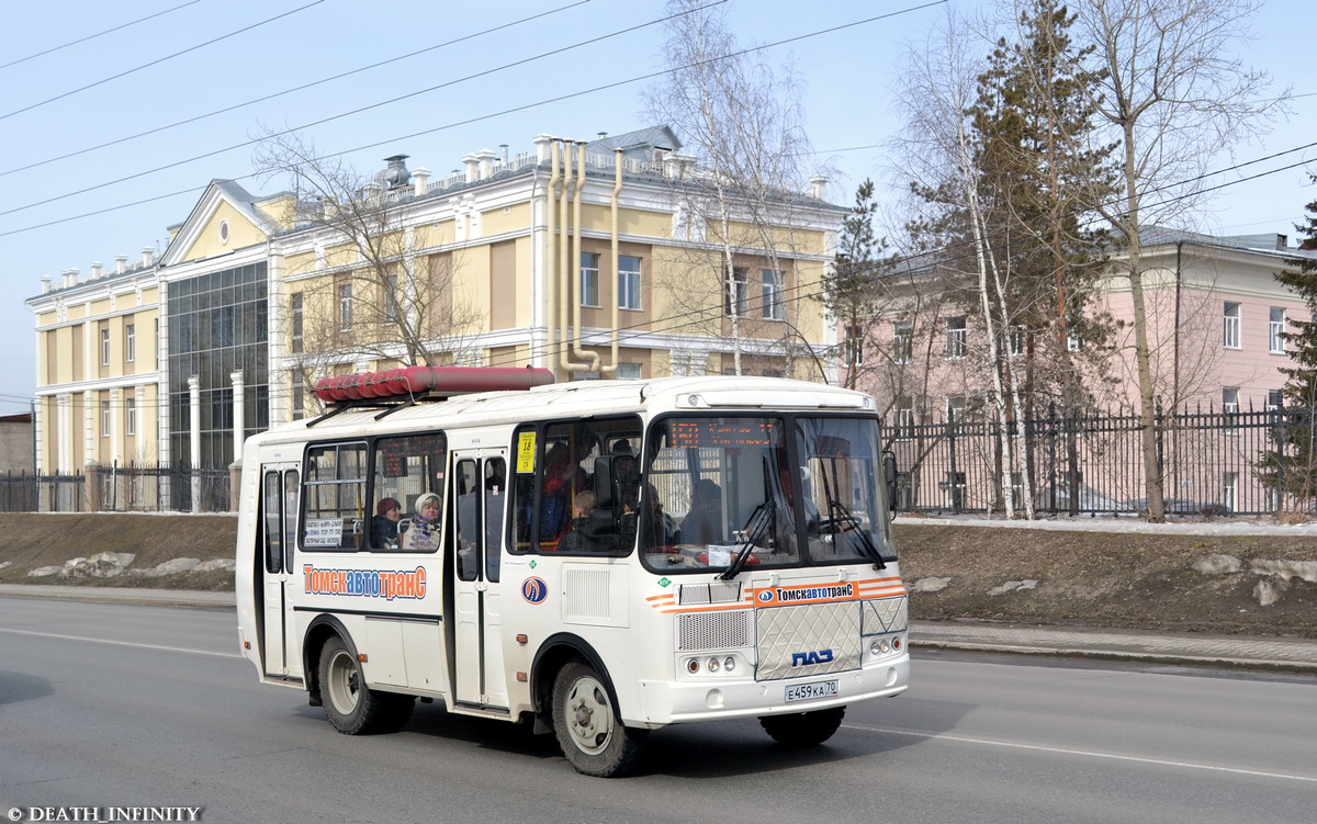 Томская область, ПАЗ-32054 № Е 459 КА 70