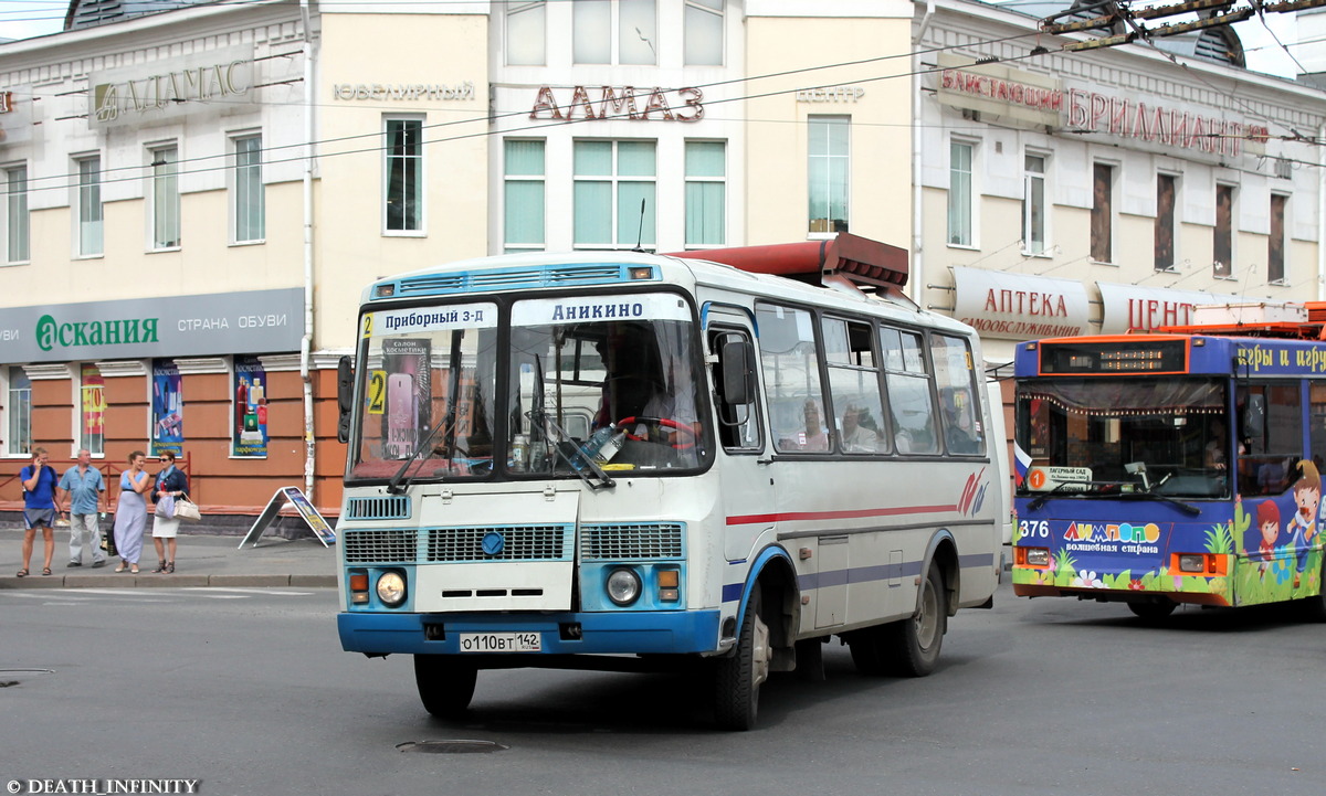 Томская область, ПАЗ-32054 № О 110 ВТ 142