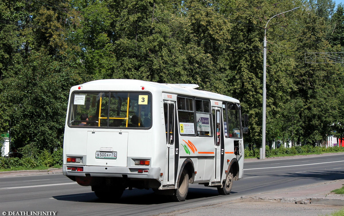 Томская вобласць, ПАЗ-32054 № В 500 АУ 70