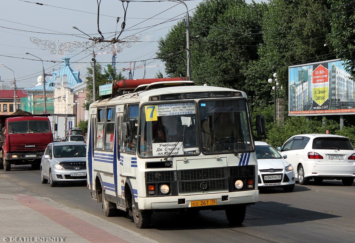 Томская область, ПАЗ-32054 № СС 267 70