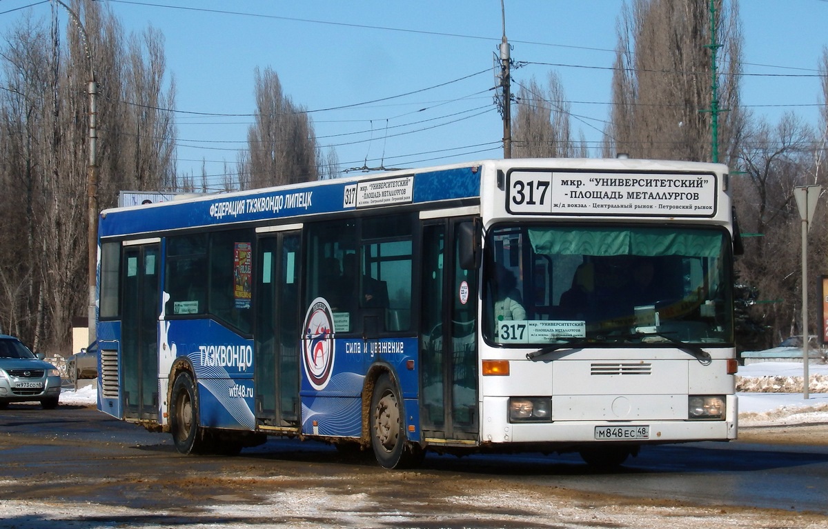 Lipetsk region, Mercedes-Benz O405N2 (France) Nr. М 848 ЕС 48