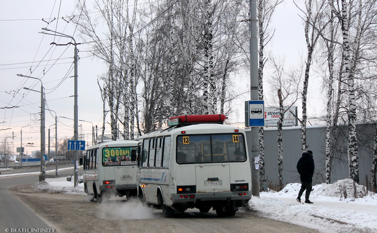 Томская область, ПАЗ-32054 № С 119 НА 70