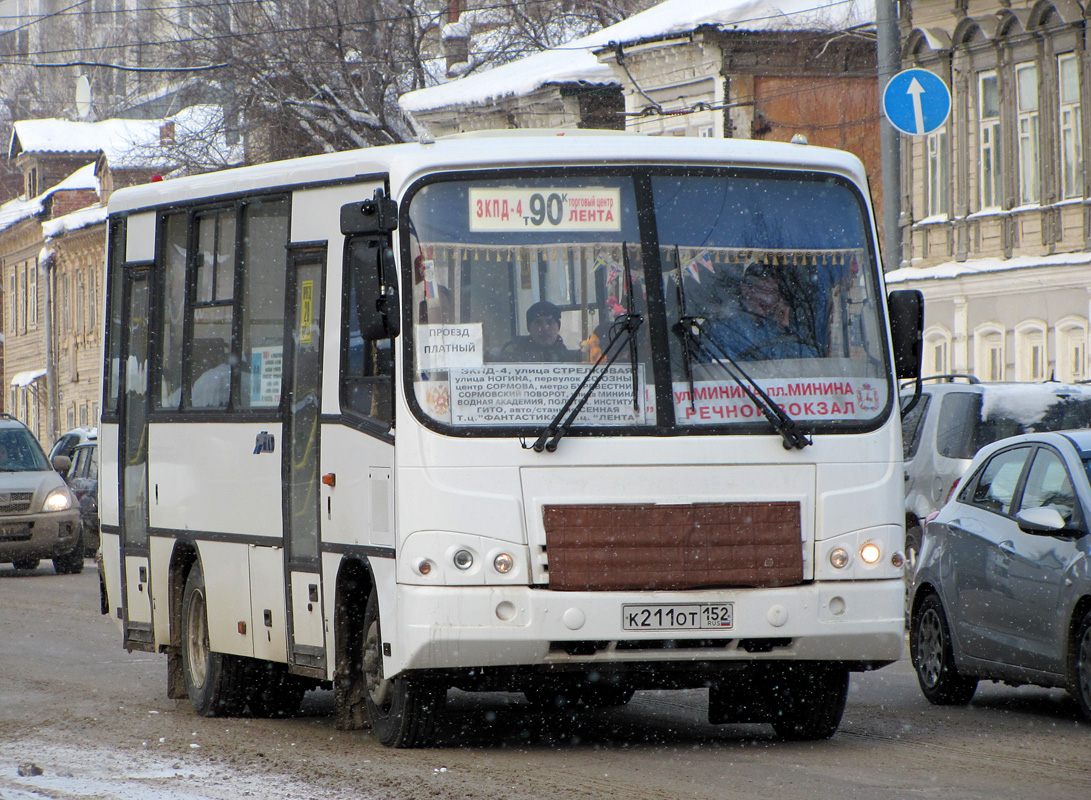 Нижегородская область, ПАЗ-320402-05 № К 211 ОТ 152