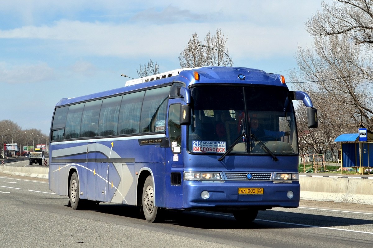 Краснодарский край, Kia Granbird Super Premium № АА 002 23